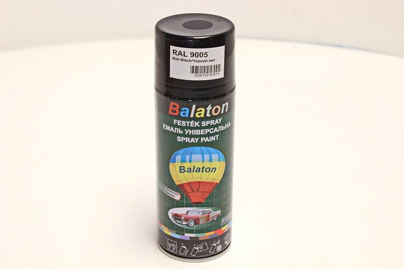 Balaton RAL9005M Universal paint RAL9005M matte black, 400 ml RAL9005M