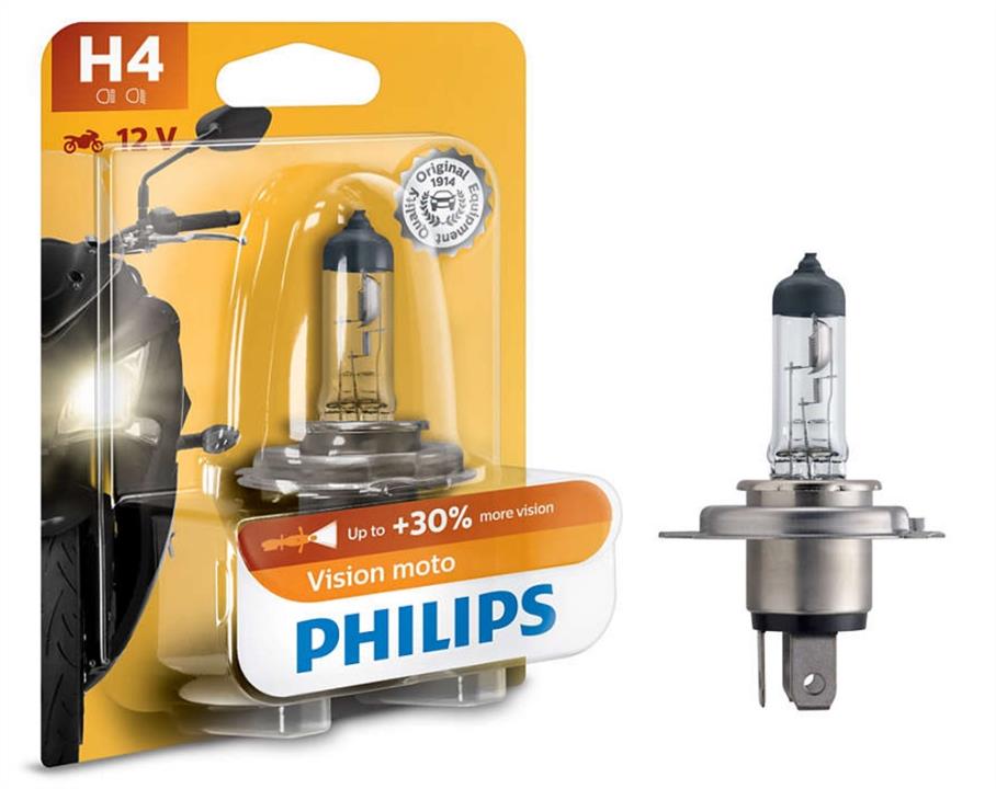 Philips 12342PRBW Halogen lamp Philips Vision +30% 12V H4 60/55W +30% 12342PRBW