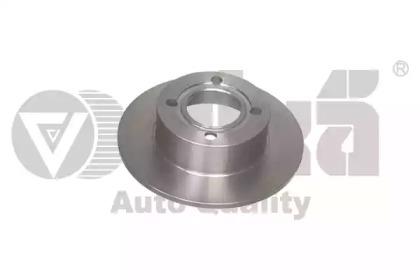 Vika 66150021301 Rear brake disc, non-ventilated 66150021301