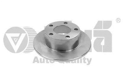 Vika 66150021401 Rear brake disc, non-ventilated 66150021401