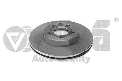 Vika 66150025301 Front brake disc ventilated 66150025301