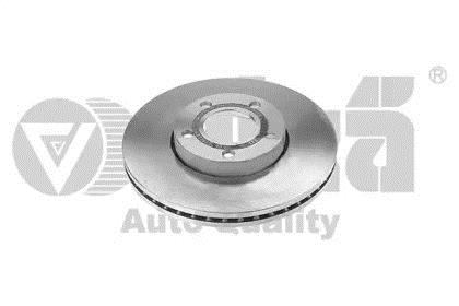 Vika 66150025401 Front brake disc ventilated 66150025401