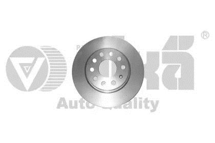 Vika 66150025601 Front brake disc ventilated 66150025601