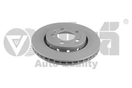 Vika 66150920901 Rear brake disc, non-ventilated 66150920901