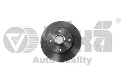 Vika 66151092301 Rear brake disc, non-ventilated 66151092301