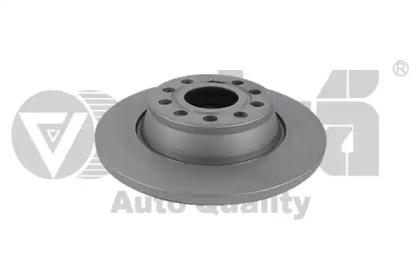 Vika 66151092401 Rear brake disc, non-ventilated 66151092401