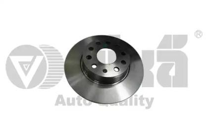 Vika 66151595801 Rear brake disc, non-ventilated 66151595801