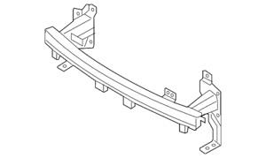 HG9Z17757A Ford Front bumper reinforcement