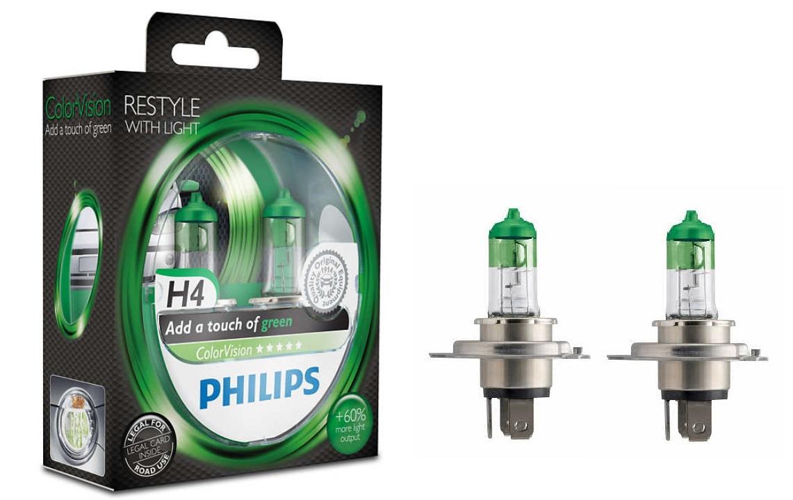 Philips 12342CVPGS2 Halogen lamp Philips Colorvision 12V H4 60/55W 12342CVPGS2