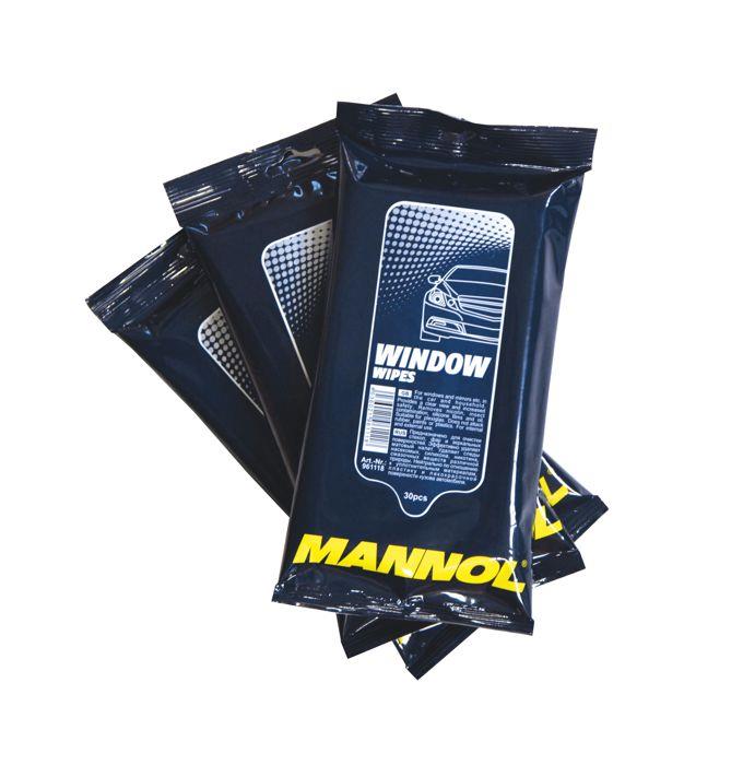 Mannol 9947 Napkins MANNOL Window Wipes, 30 pcs 9947