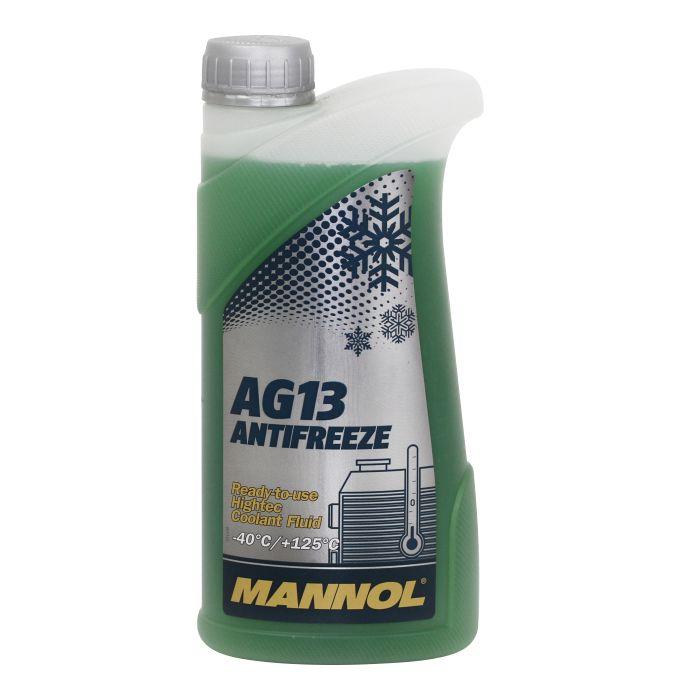 Mannol MN4013-1 Frostschutzmittel MANNOL Antifreeze Hightec 4013 AG13 grün, gebrauchsfertig -40C, 1 l MN40131