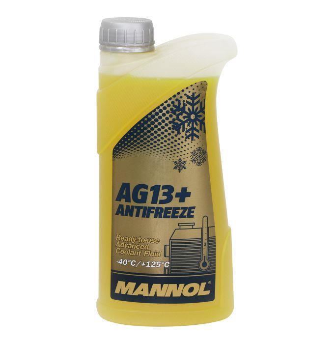 Mannol MN4014-1 Frostschutzmittel MANNOL Antifreeze Advanced 4014 AG13+ gelb, gebrauchsfertig -40C, 1 l MN40141