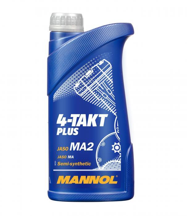 Mannol MN7202-1 Motor oil MANNOL 7202 4-Takt Plus 10W-40 API SL, JASO MA/MA2, 1 l MN72021