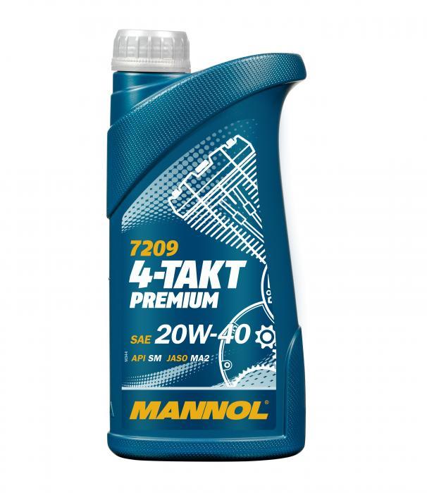 Mannol MN7209-1 Motor oil MANNOL 7209 4-Takt Premium 20W-40 7209 API SN, JASO MA2, 1 l MN72091