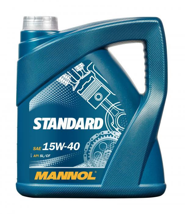 Mannol MN7403-4 Engine oil Mannol 7403 Standard 15W-40, 4L MN74034