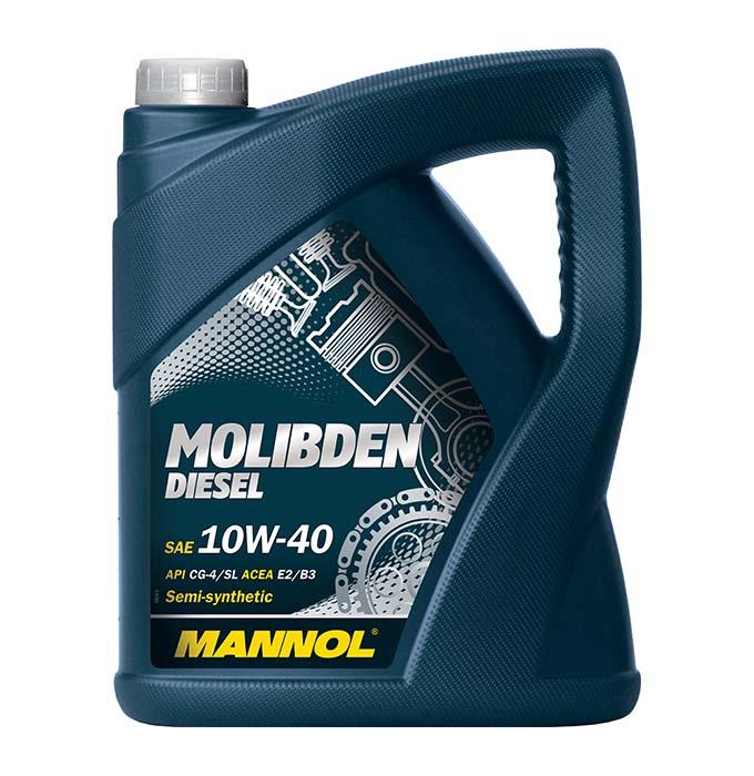Mannol MN7506-5 Engine oil Mannol 7506 Molibden Diesel 10W-40, 5L MN75065