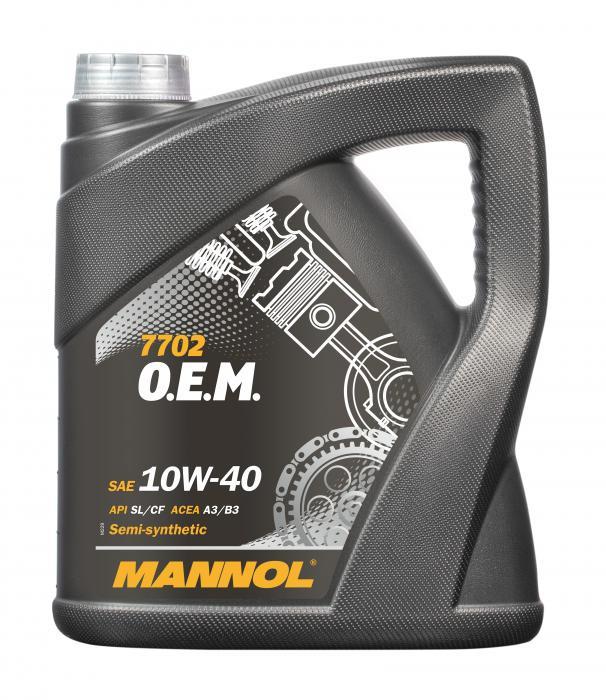 Mannol MN7702-20 Engine oil Mannol 7702 O.E.M. 10W-40, 20L MN770220