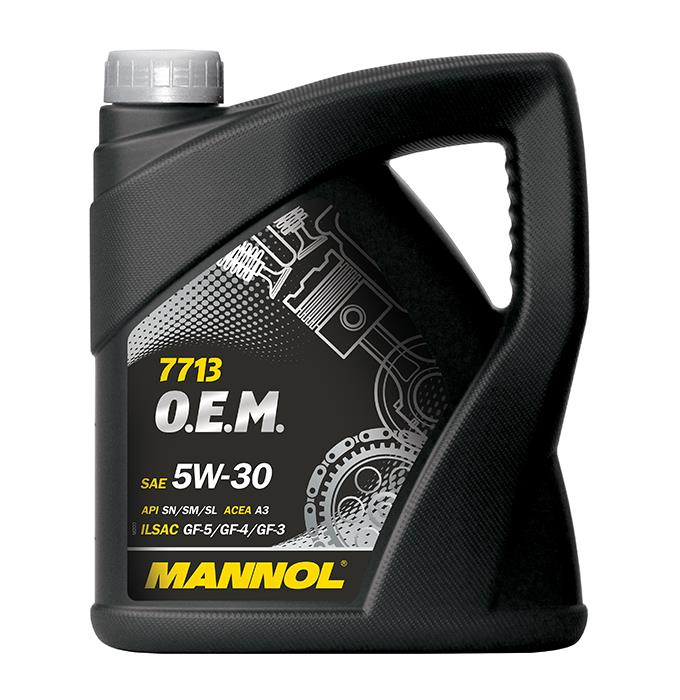 Mannol MN7713-4 Engine oil Mannol 7713 O.E.M. 5W-30, 4L MN77134