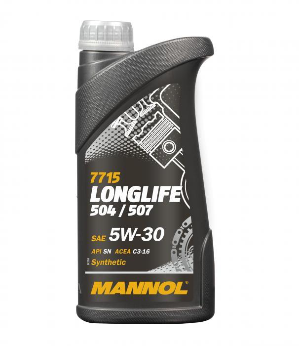 Mannol MN7715-1 Engine oil Mannol 7715 Longlife 504/507 5W-30, 1L MN77151