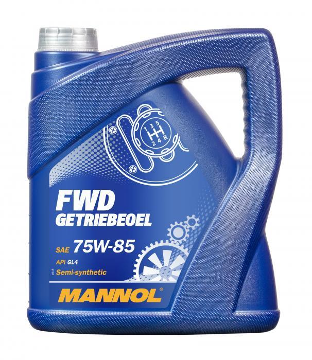 Mannol MN8101-4 Transmission oil MANNOL 8101 FWD Getriebeoel 75W-85 API GL-4/MT-1, 4 l MN81014