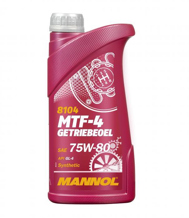 Mannol MN8104-1 Transmission oil MANNOL 8104 MTF-4 Getriebeoel 75W-80 API GL-4, 1 l MN81041