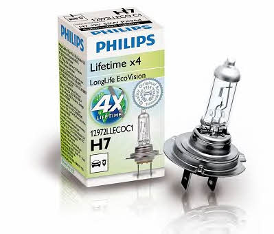 Philips 12972LLECOC1 Halogen lamp Philips Longlife Ecovision 12V H7 55W 12972LLECOC1