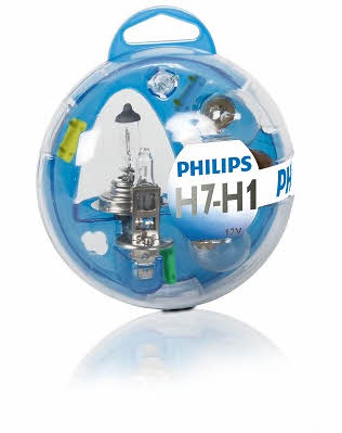 55720EBKM Philips Spare lamp kit Philips Essential Box H1/H7 12V