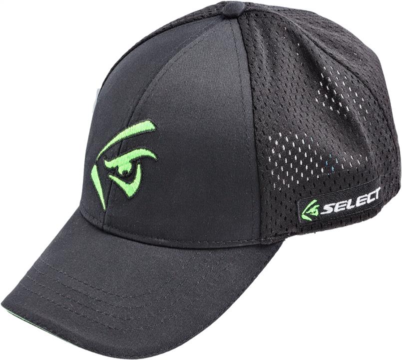 Select 18701687 Cap with green logo, black 18701687