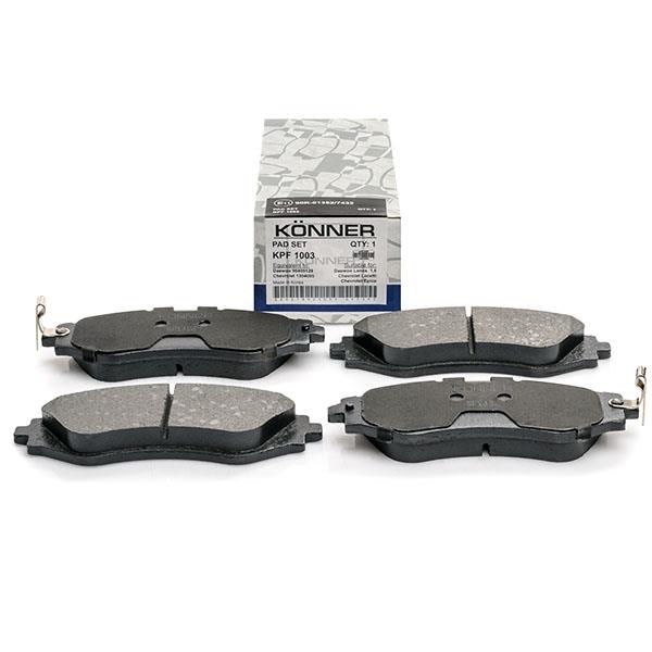 Könner KPF-1003 Brake Pad Set, disc brake KPF1003