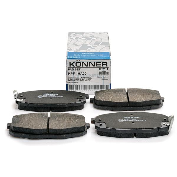 Könner KPF-1HA00 Brake Pad Set, disc brake KPF1HA00