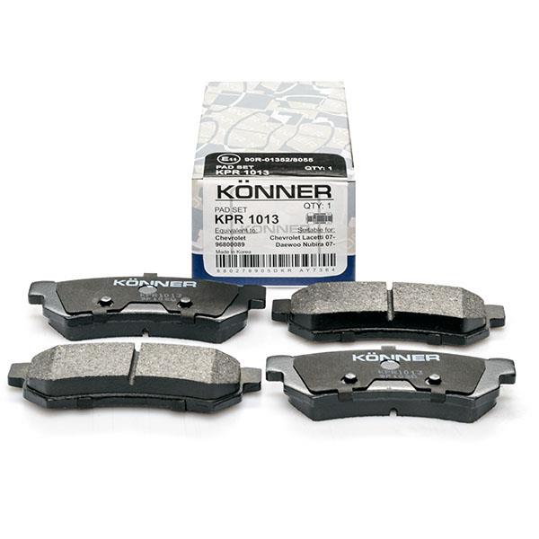 Könner KPR-1013 Brake Pad Set, disc brake KPR1013