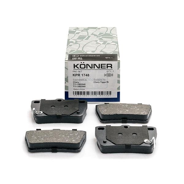 Könner KPR-1748 Brake Pad Set, disc brake KPR1748