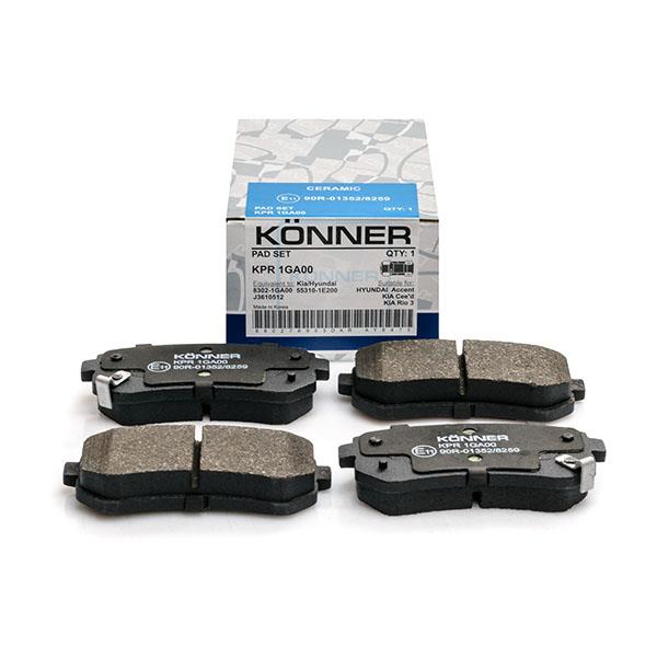 Könner KPR-1GA00 Brake Pad Set, disc brake KPR1GA00