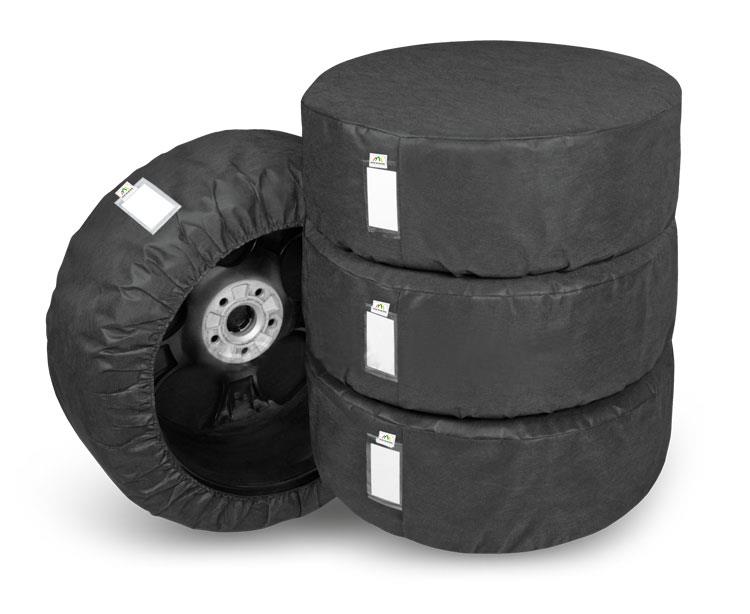 Kegel-Blazusiak 5-3422-246-4010 Set of 4 protective covers for car tires and wheels "4 x Season"size XL 17-20" 534222464010