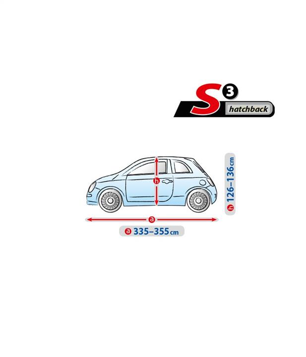 Kegel-Blazusiak Basic Garage Car Cover, S3 Kegel-Blazusiak 5-3953-241-3021