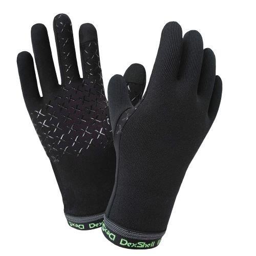 Dexshell DG9946BLKLXL Waterproof knitted Drylite Gloves Black, L/XL DG9946BLKLXL
