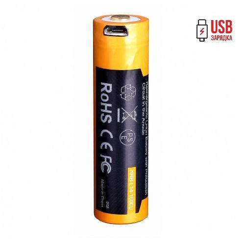 Fenix ARB-L14-1600U Battery 14500, Micro USB ARBL141600U