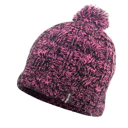 Dexshell DH342P Waterproof hat with pompom, pink DH342P