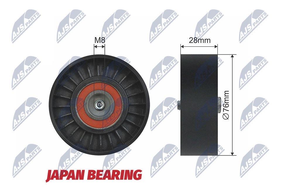 NTY RNK-AU-009 DRIVE BELT IDLER RNKAU009