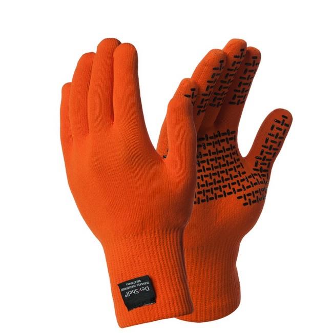 Waterproof orange Gloves ThermFit TR, M Dexshell DG326TM
