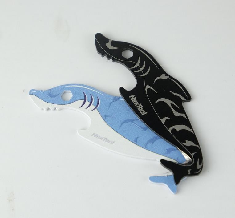 Mini Multitool EDC box cutter Shark, blue Nextool KT5521BLUE