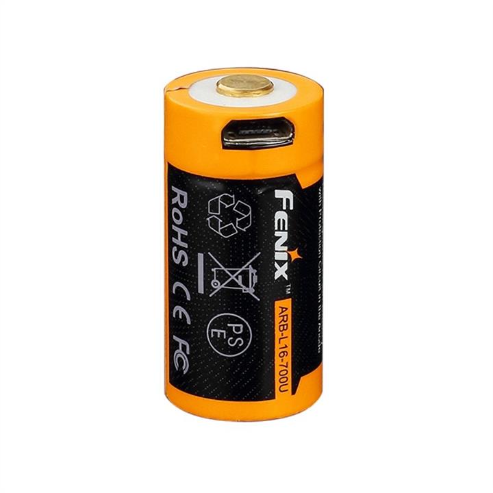 Fenix Battery 16340, ​​700 mAh Li-ion Micro USB – price