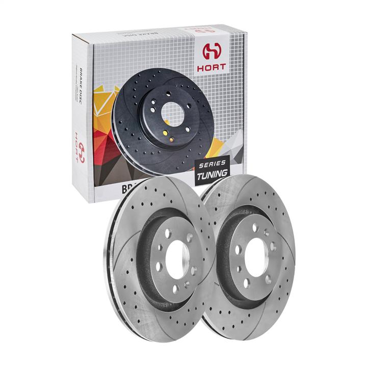 Hort HD8598 Front brake disc ventilated HD8598