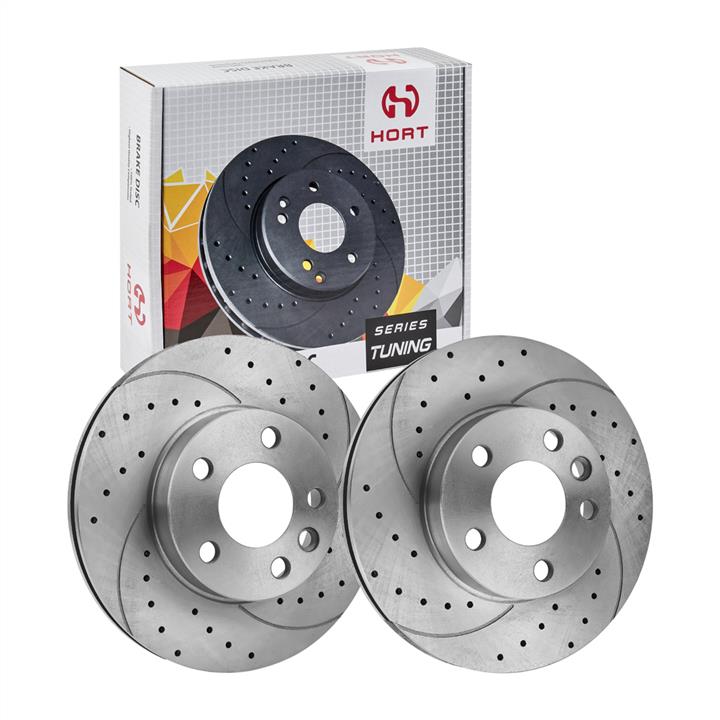 Hort HD8572 Front brake disc ventilated HD8572