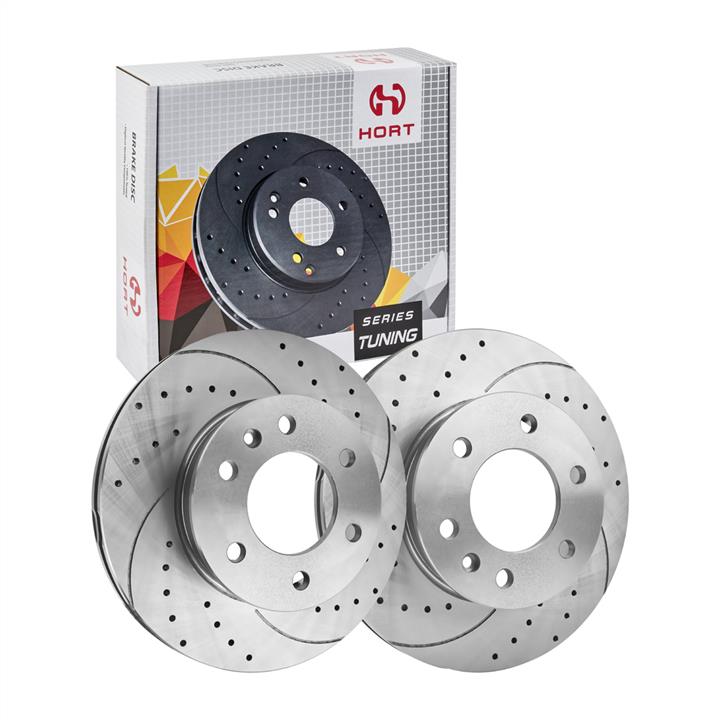 Hort HD8564 Front brake disc ventilated HD8564