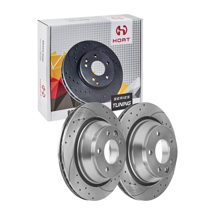 Hort HD8546 Rear ventilated brake disc HD8546