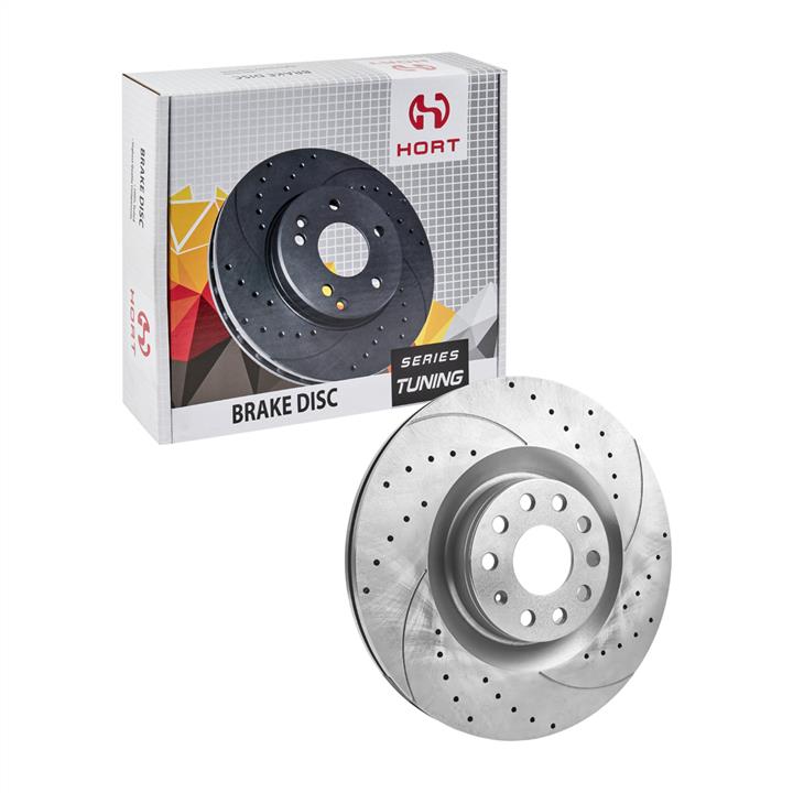 Hort HD8542L Front brake disc ventilated HD8542L