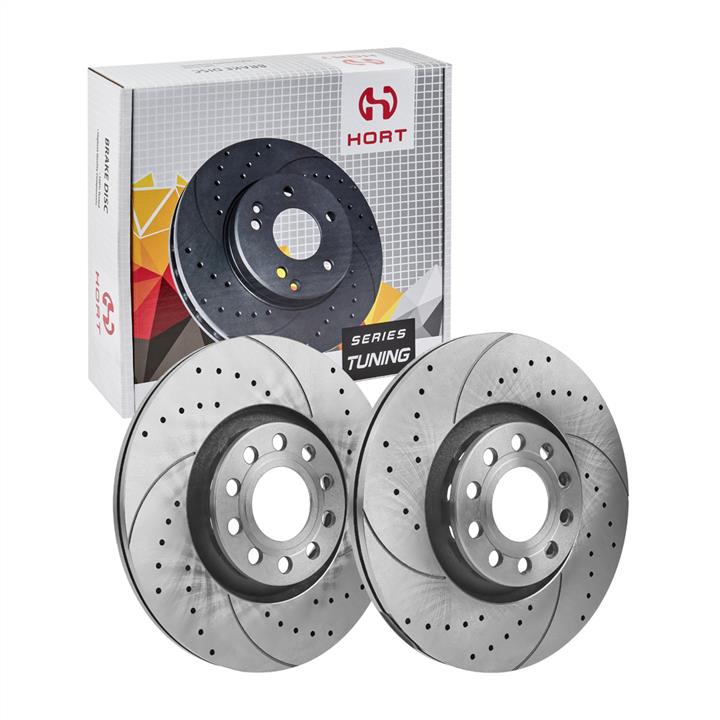 Hort HD8525 Front brake disc ventilated HD8525