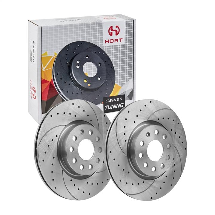 Hort HD8524 Front brake disc ventilated HD8524