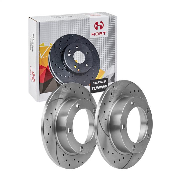 Hort HD8521 Unventilated front brake disc HD8521